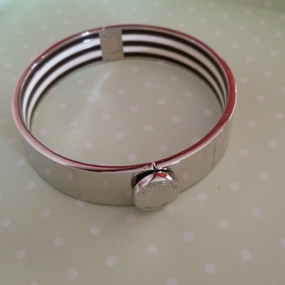Henri Bendel Silver Bangle